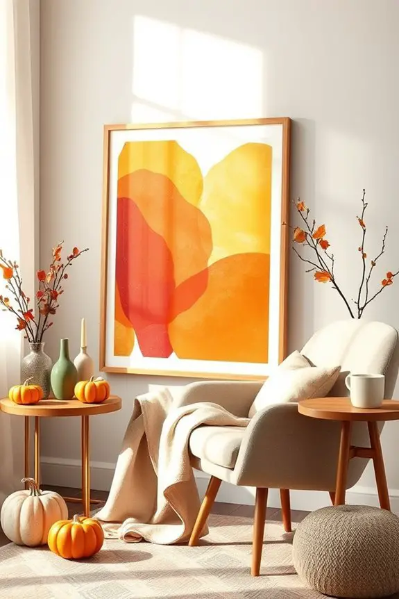 seasonal art display rotation
