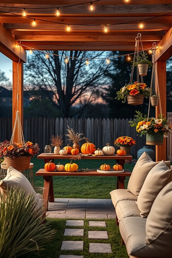 seasonal backyard decor transformations