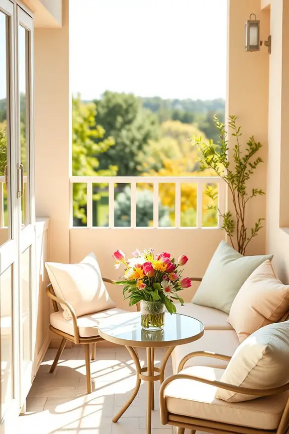 seasonal balcony color inspiration