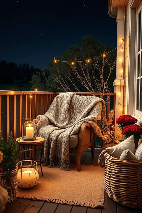 seasonal balcony decor transformation