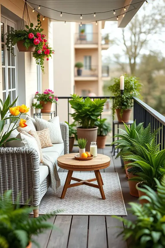 seasonal balcony decor updates