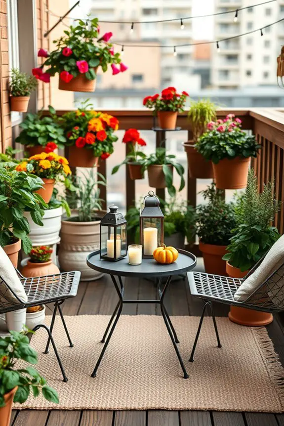 seasonal balcony decoration ideas