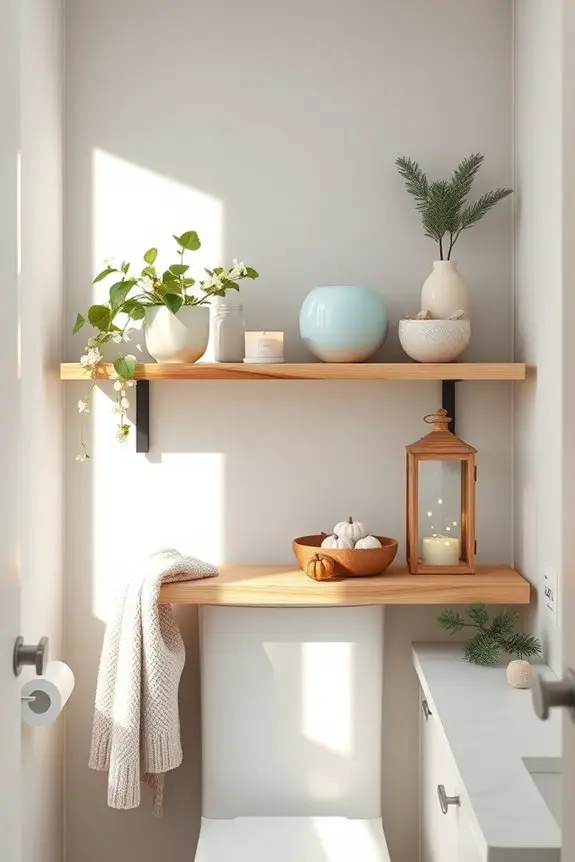 seasonal bathroom decor ideas