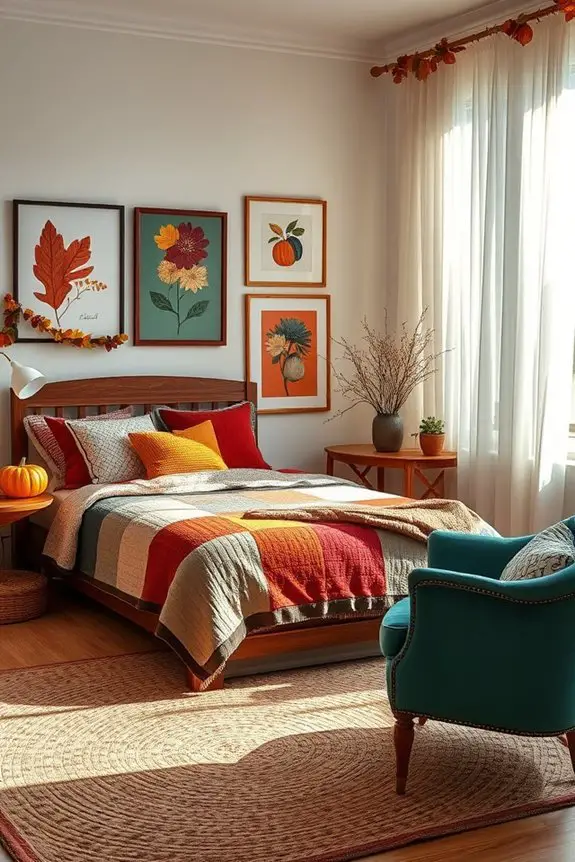 seasonal bedroom decor swaps