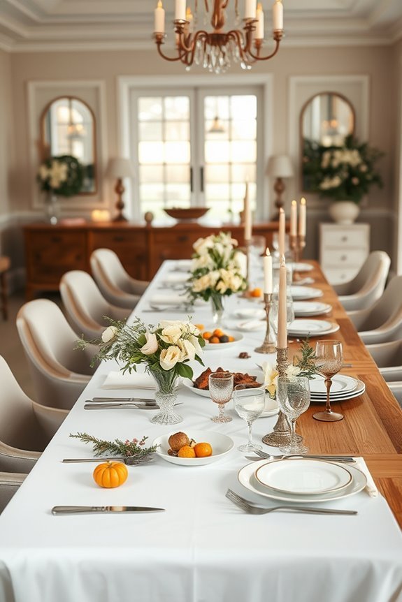 seasonal buffet decoration ideas