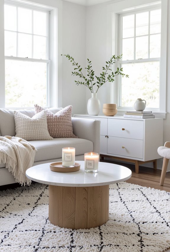seasonal candles and diffusers