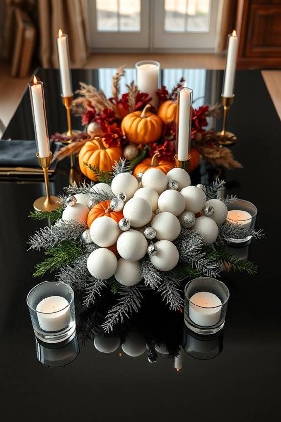 seasonal centerpiece decor swaps