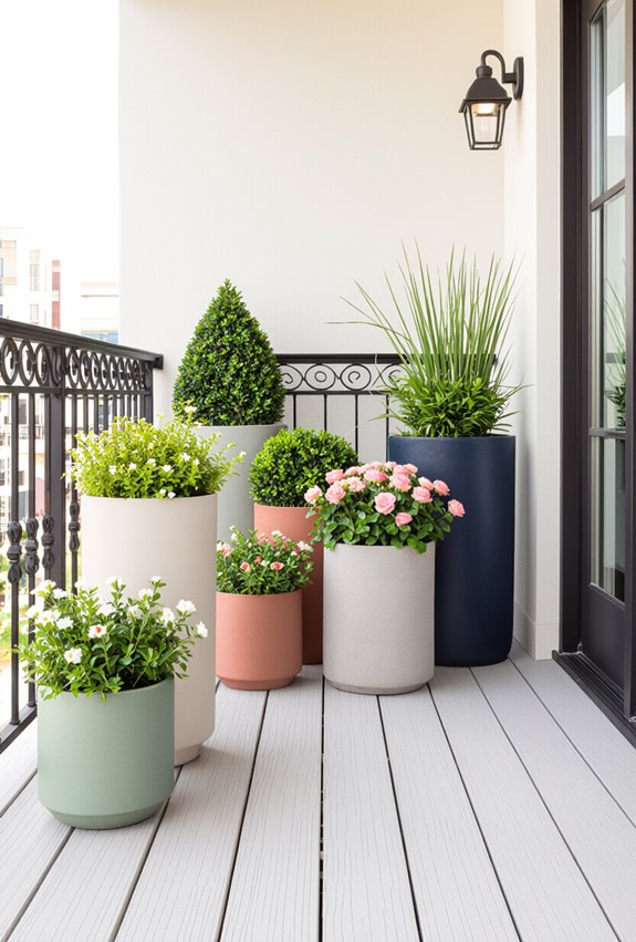 seasonal color coordinated displays