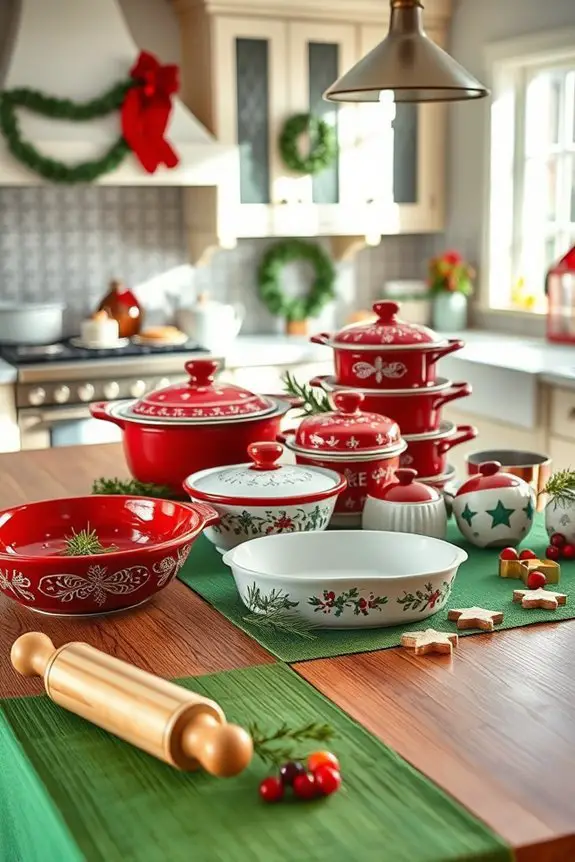 seasonal cookware display ideas
