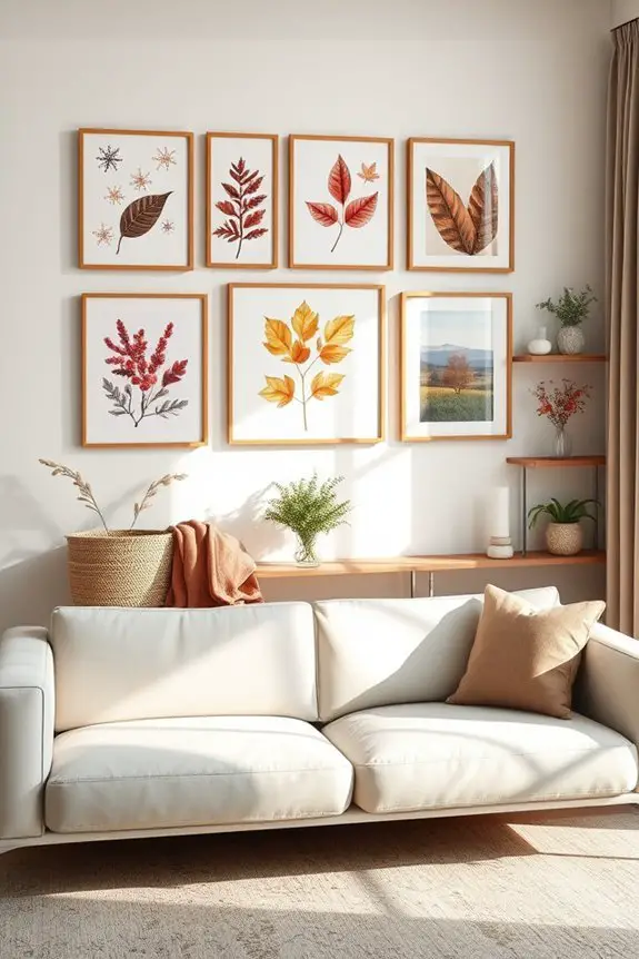 seasonal decor enhances atmosphere