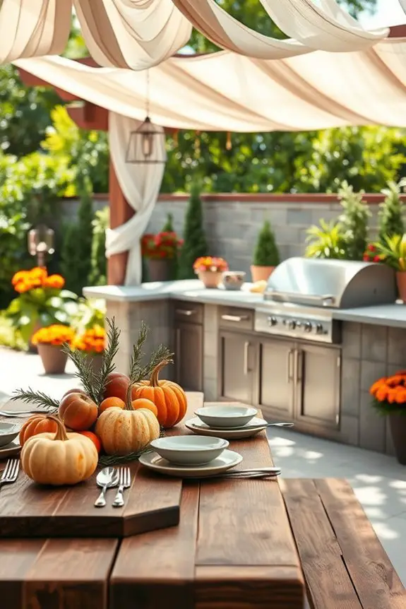 seasonal decor enhances gatherings