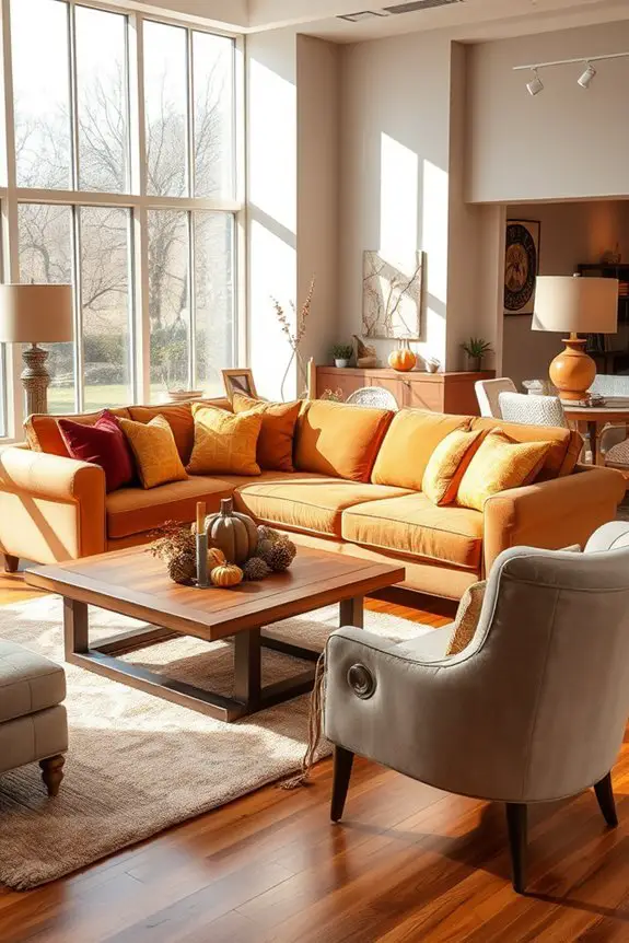 seasonal decor enhances showrooms