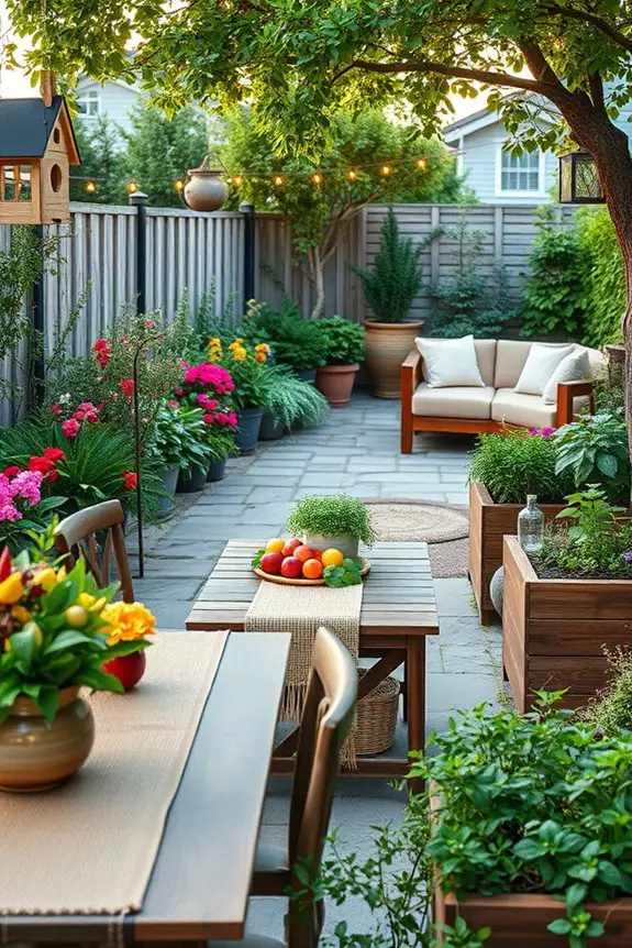 seasonal decor for gardens