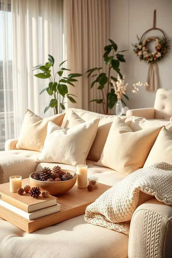 seasonal decor for warmth