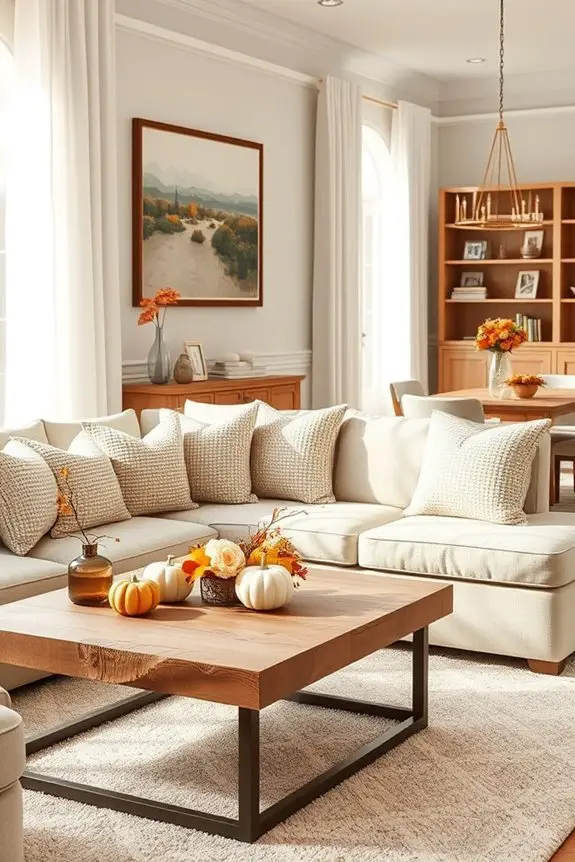 seasonal decor refreshes home