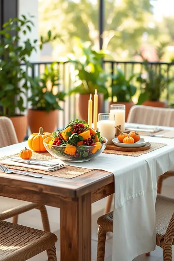 seasonal dining celebration theme