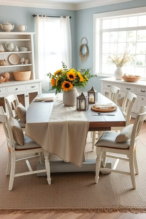 seasonal dining room updates