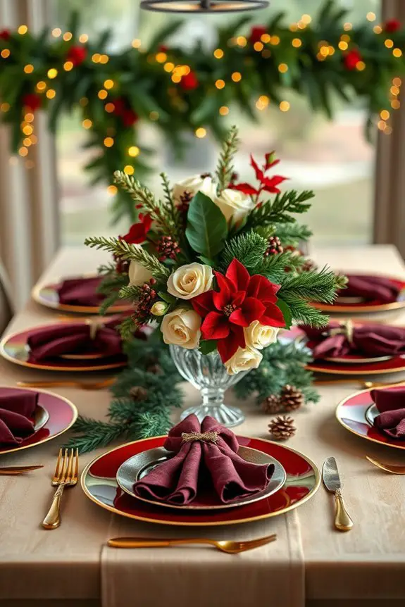 seasonal festive tableware selection