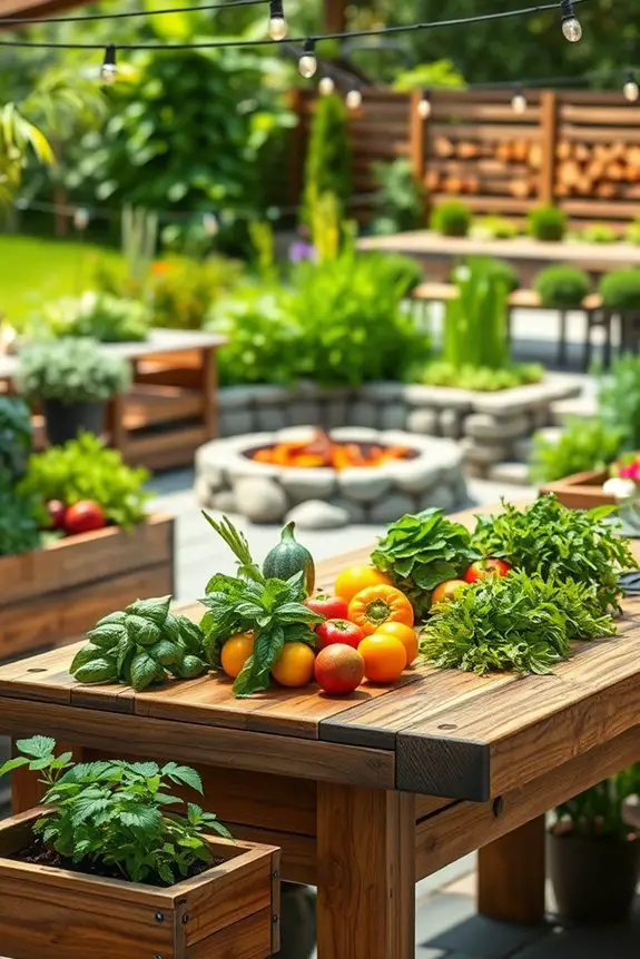 seasonal garden kitchen planning
