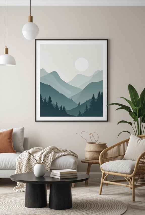 seasonal interchangeable framed art