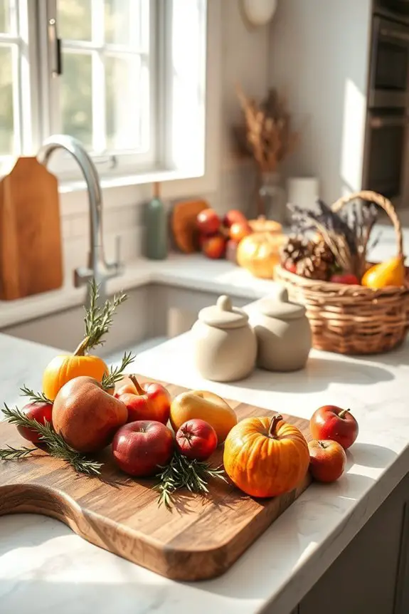 seasonal kitchen decor accents