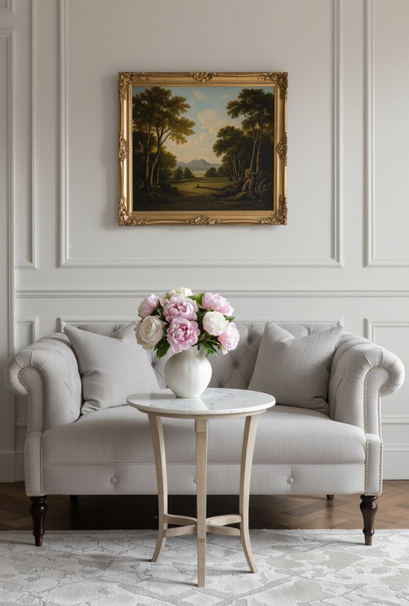 seasonal restrained floral arrangements