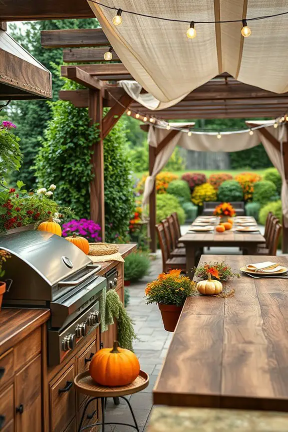 seasonal themed outdoor decor