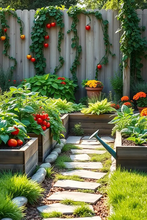 seasonal vegetable garden maintenance