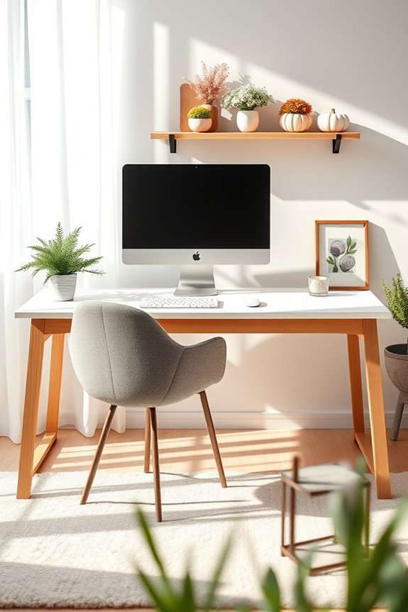 seasonal workspace decor updates