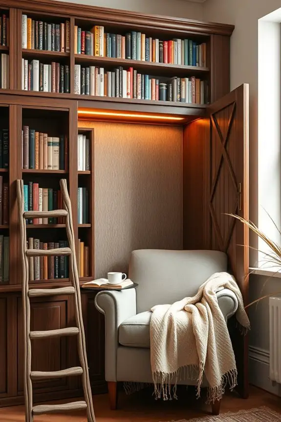 secret reading nook escape