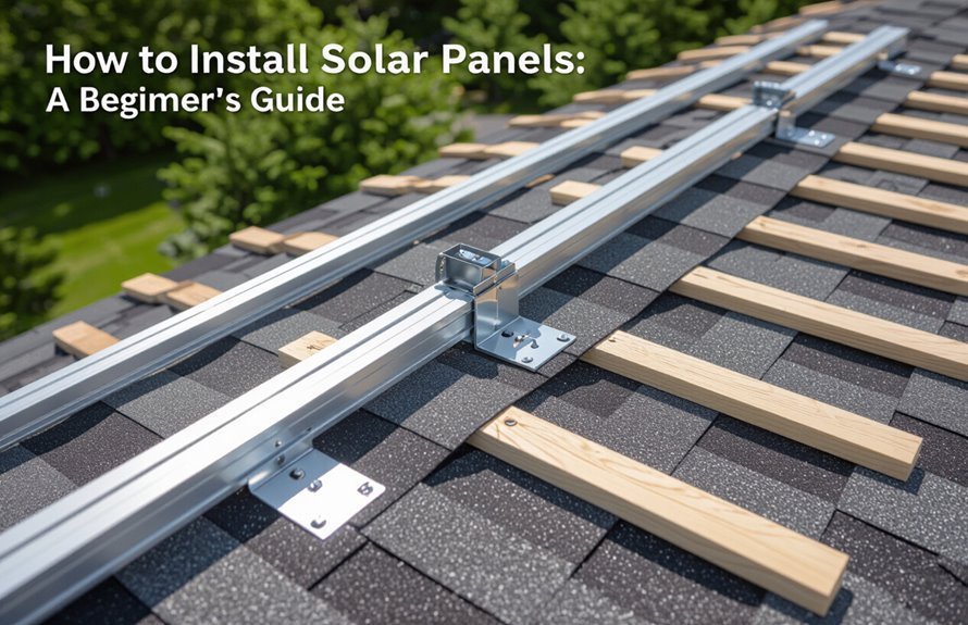 secure mounting rails properly
