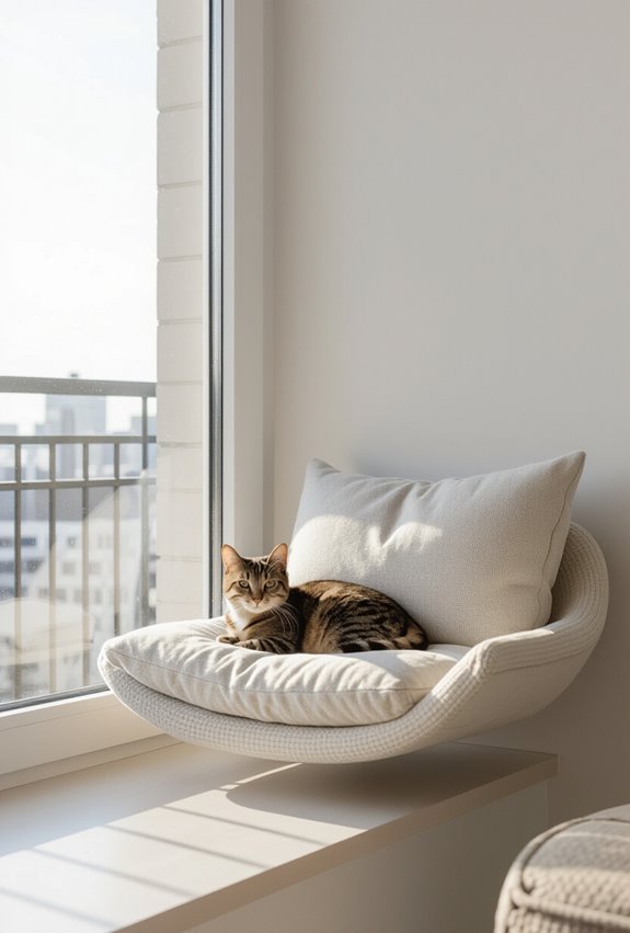 secure scenic padded perch