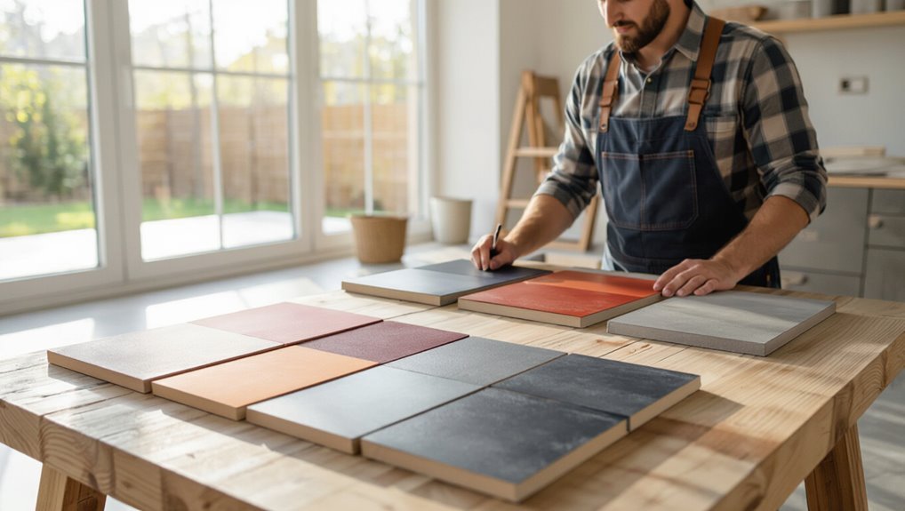 select stain color wisely