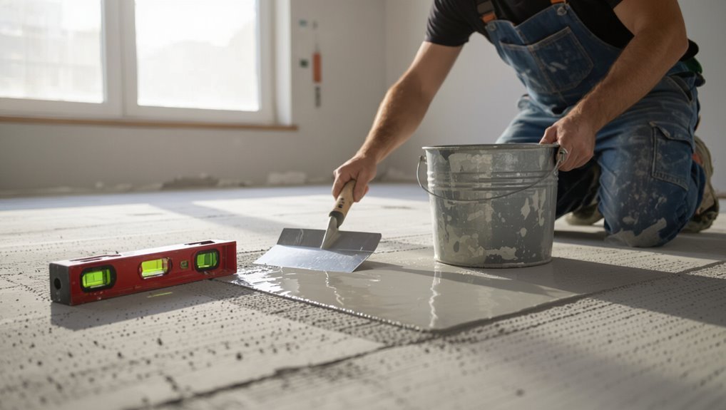 self leveling compound application guide
