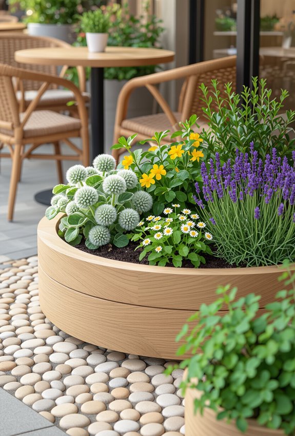 sensory rich mini garden