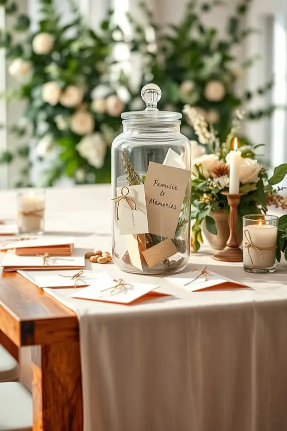 sentimental bridal shower memories
