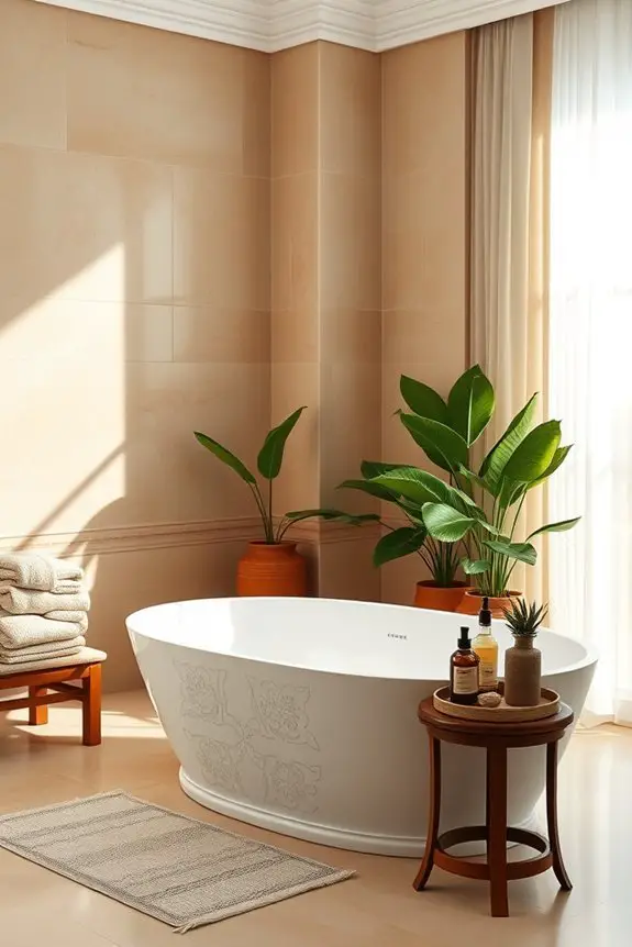 serene arabic bathing experience