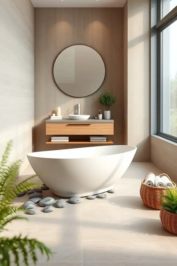 serene bathroom sanctuary retreat
