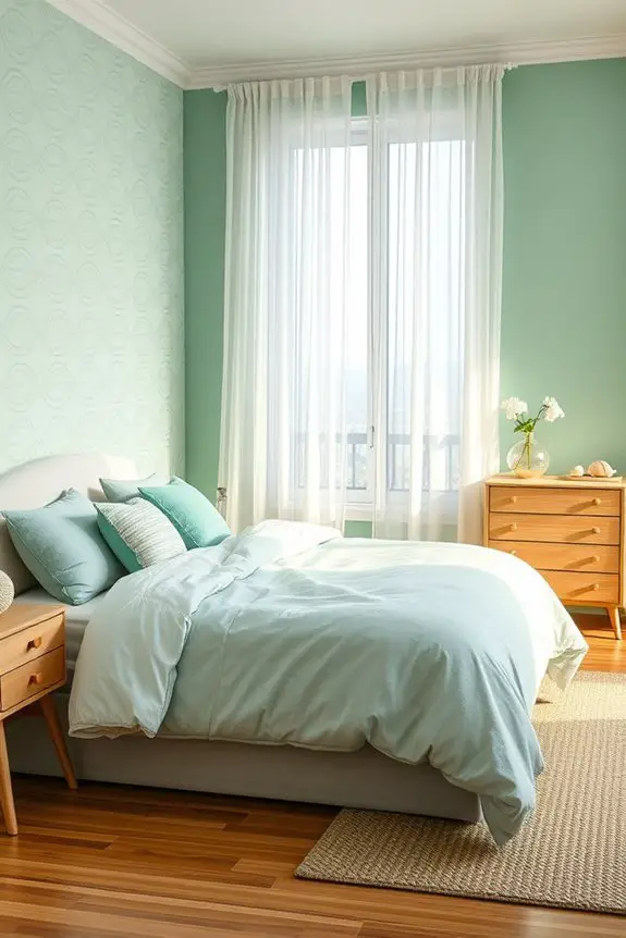 serene coastal bedroom retreat