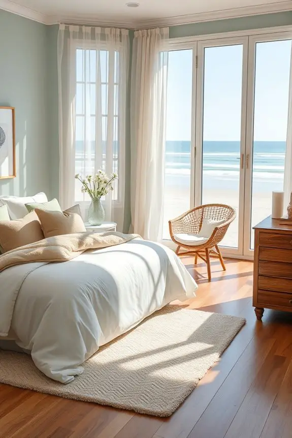 serene coastal bedroom retreat