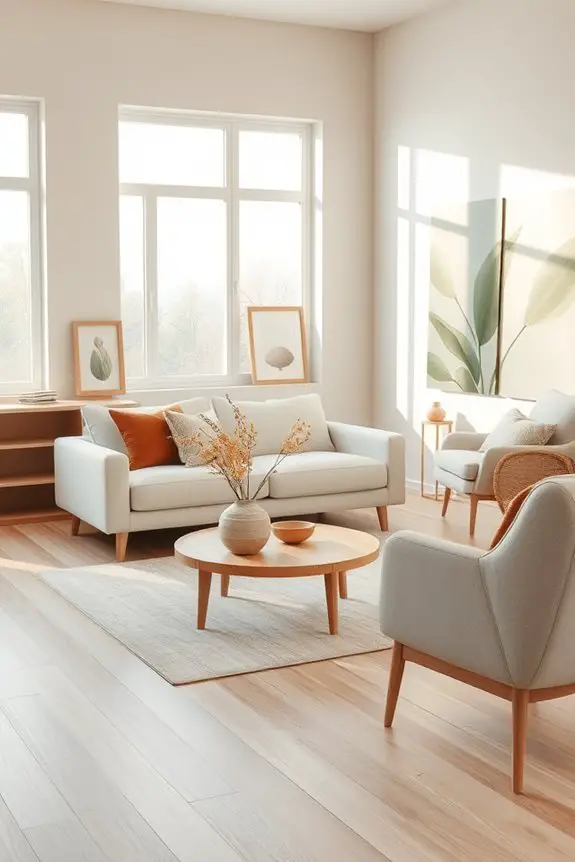 serene color scheme selection