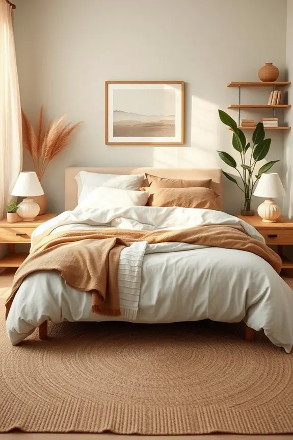 serene earthy bedroom retreat
