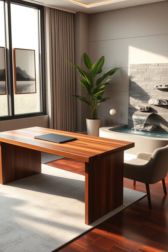 serene indoor water features