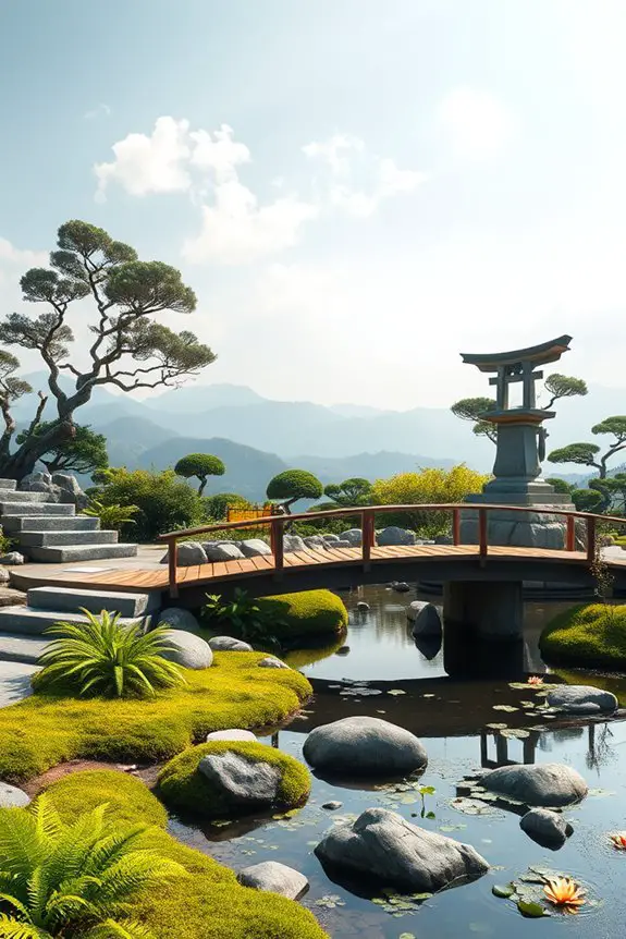 serene japanese garden elements