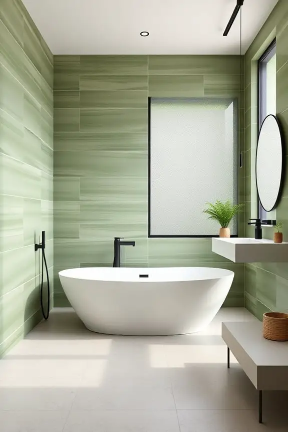 serene matte avocado elegance