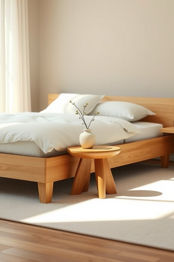 serene minimalist bedroom design