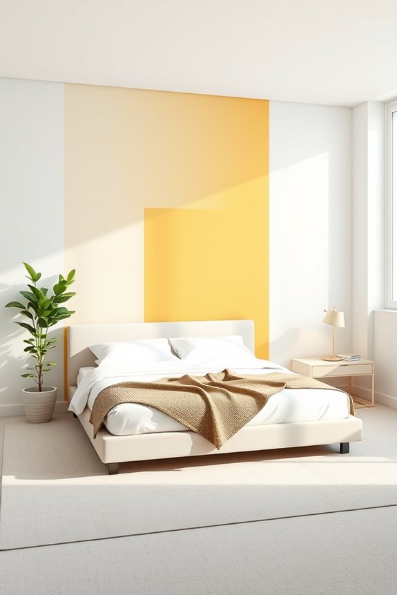 serene minimalist bedroom retreat