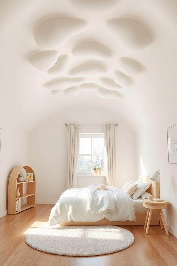 serene minimalist cloud decor