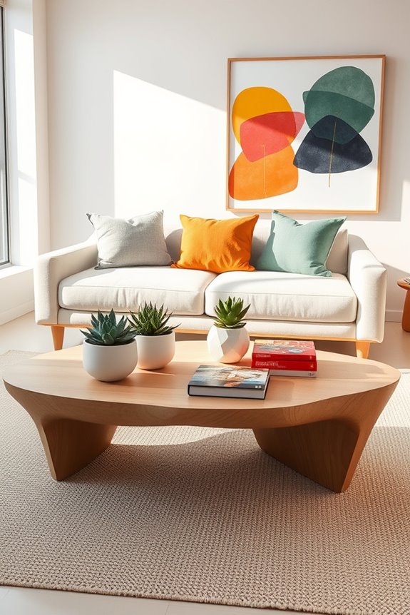 serene minimalist playful decor