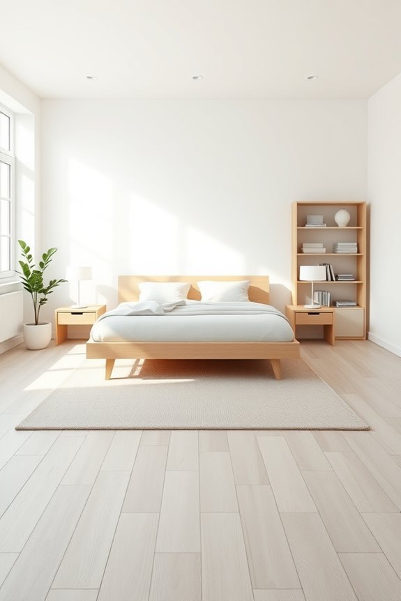 serene minimalist scandinavian design
